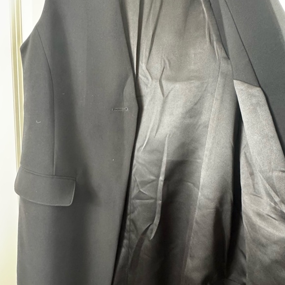 Navy Tailored Longline Vest - Picture 5 of 6